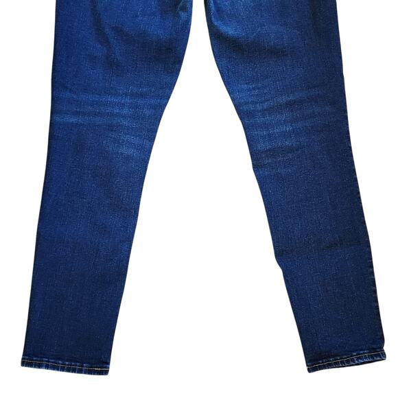 Free Assembly Womens High Rise Skinny Jeans Size 16 Dark Blue Stretch - Picture 10 of 10